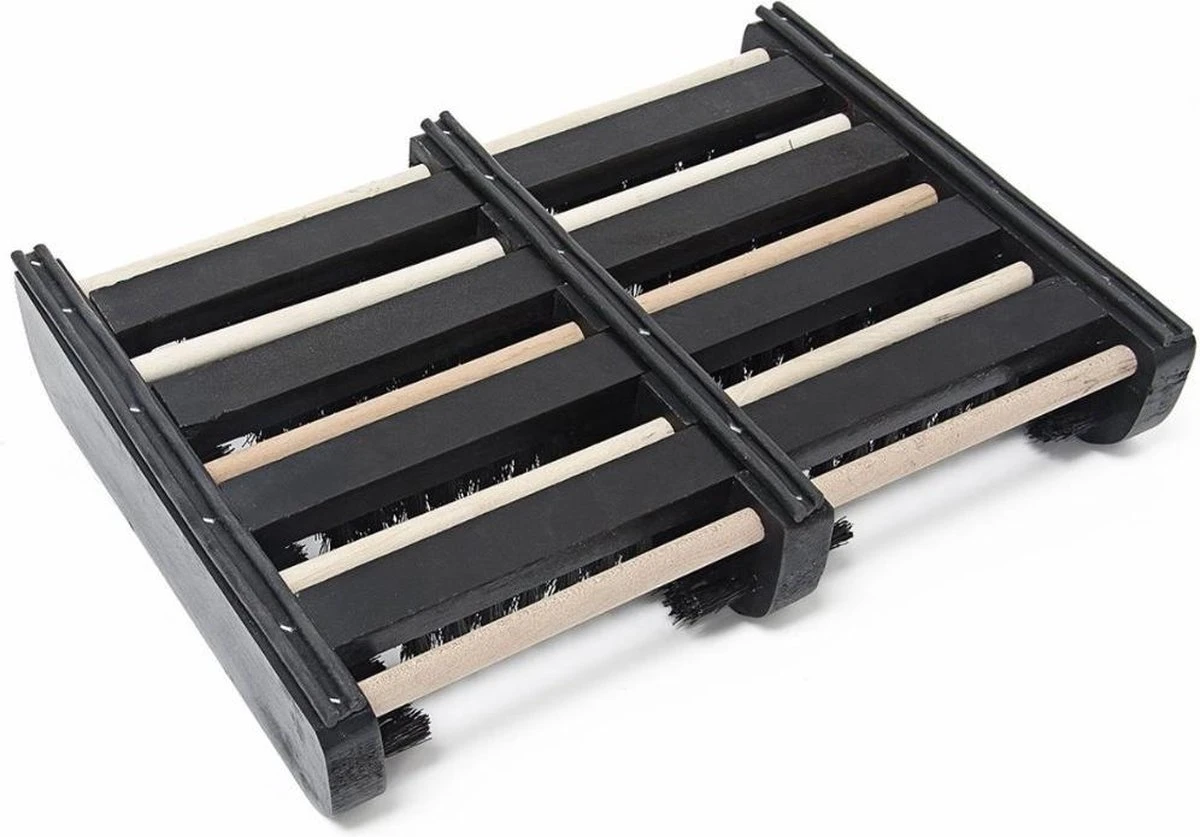 Talen Tools - Voetenveger - Dubbel - Harde Kunststof Borstels 6 Talen Tools - Voetenveger - Dubbel - Harde Kunststof Borstels - Afbeelding 6