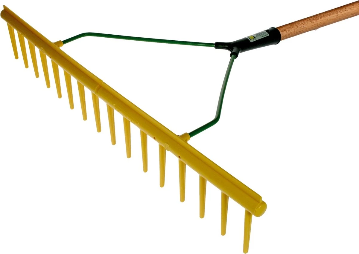 Excellent - Blad Hark - Polyhark Recht Rand - Tuin En Gazon Hark - Handhark - Grashark - Hark Zonder Steel - 16 Tanden - Rood - 65 CM 2 Excellent - Blad Hark - Polyhark Recht Rand - Tuin En Gazon Hark - Handhark - Grashark - Hark Zonder Steel - 16 Tanden - Rood - 65 CM - Afbeelding 2