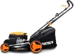 FUXTEC Grasmaaier Benzine - 46cm - Zelfrijdend / Zelftrekkend / Achterwielaandrijving - Mulchfunctie - Opvangbak 50L - FX-RM4646 -Merkloos Winkel 1200x856
