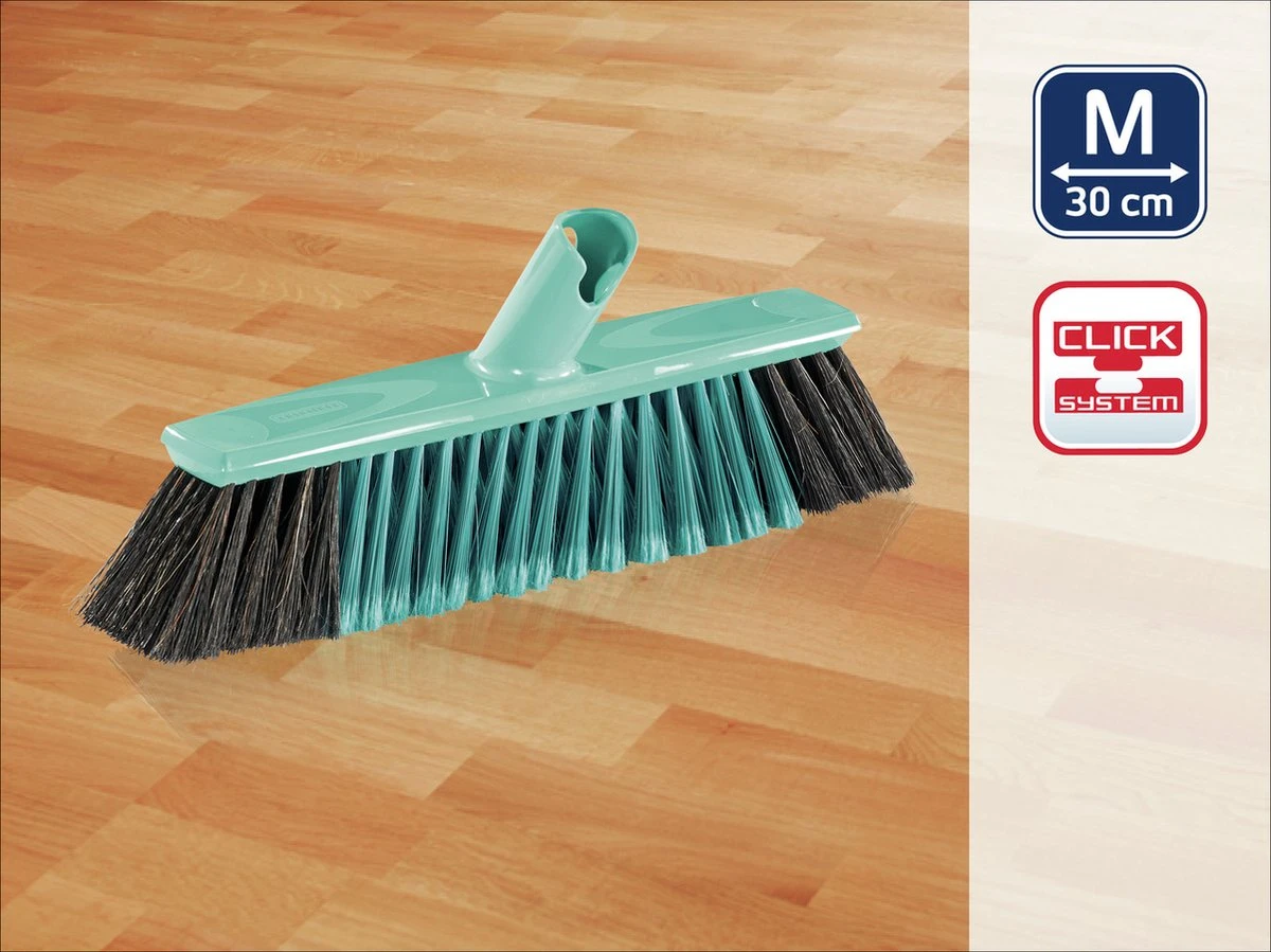 Leifheit Bezemkop Parket - Xtra Clean - Click Systeem - 30 Cm Veegbreedte 3 Leifheit Bezemkop Parket - Xtra Clean - Click Systeem - 30 Cm Veegbreedte - Afbeelding 3