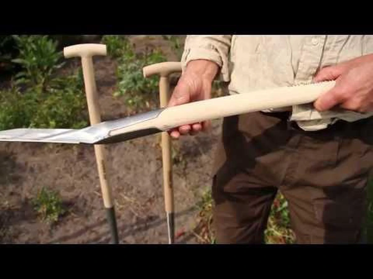 Hendrik Jan - Spade - Gelakt - Met Opstap - Steel 85 Cm - Essenhout 3 Hendrik Jan - Spade - Gelakt - Met Opstap - Steel 85 Cm - Essenhout - Afbeelding 3