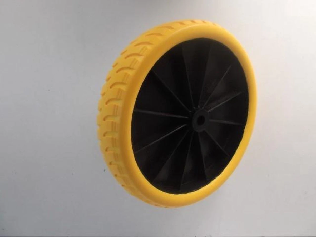 Excellent Kruiwagenwiel Anti-Lek 400-8, Hoogte 38cm, NOOIT MEER LEK, Zonder As 1 Excellent Kruiwagenwiel Anti-Lek 400-8, Hoogte 38cm, NOOIT MEER LEK, Zonder As