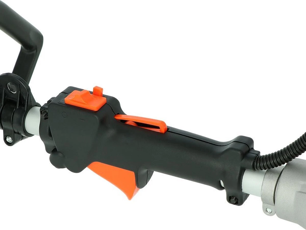 Kibani 6-in-1 Multitool - 52 Cc / 1.9 PK 2-takt Benzine Motor - Heggenschaar, Kettingzaag, Grastrimmer, Maaidraad 100M, Onkruidborstel, Zaagblad, Maaidraad 100 M & Bosmaaier 15 Kibani 6-in-1 Multitool - 52 Cc / 1.9 PK 2-takt Benzine Motor - Heggenschaar, Kettingzaag, Grastrimmer, Maaidraad 100M, Onkruidborstel, Zaagblad, Maaidraad 100 M & Bosmaaier - Afbeelding 15