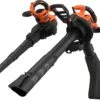 Black & Decker BLACK+DECKER BEBLV300SB-QS Bladblazer - 404 Km/u - 3000W - Zuig-/blaasfunctie - Gesnoerd