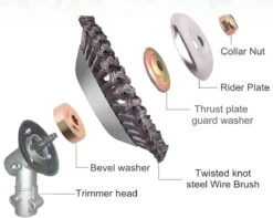 Merkloos Onkruidborstel Voor Bosmaaier | 200mm 20 Cm Staalborstel Nieuw | Universele Onkruidborstel 200 Mm - Onkruidverwijderaar - Voegenborstel - Grastrimmer -Merkloos Winkel 1200x959 2