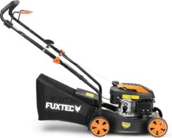 FUXTEC Grasmaaier Benzine - 41cm - 80cc - Duwmaaier - Opvangbak 45L - FX-RM4180 -Merkloos Winkel 1200x967