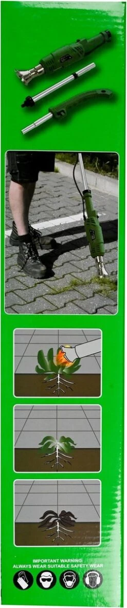 Hofftech Weed Burner Elektrische Onkruidbrander - 2000W - Max. 600 °C - BBQ Aansteker -Merkloos Winkel 251x1200