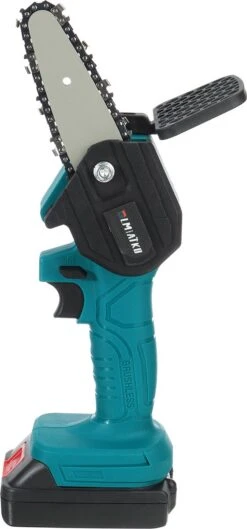 Merkloos Mini Accu Kettingzaag - 4 Inch Elektrische Boomzaag - Handkettingzaag - Met 2 Accu En 1 Oplader - Voor Tuinboom Ranch Bomen Snijden Hout- Blauw -Merkloos Winkel 560x1200 1