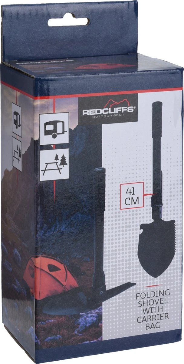 Kleine Klapschep/vouwschep Met Houweel En Hoes 41 X 13 Cm - Outdoor/survival Accessoires 2 Kleine Klapschep/vouwschep Met Houweel En Hoes 41 X 13 Cm - Outdoor/survival Accessoires - Afbeelding 2