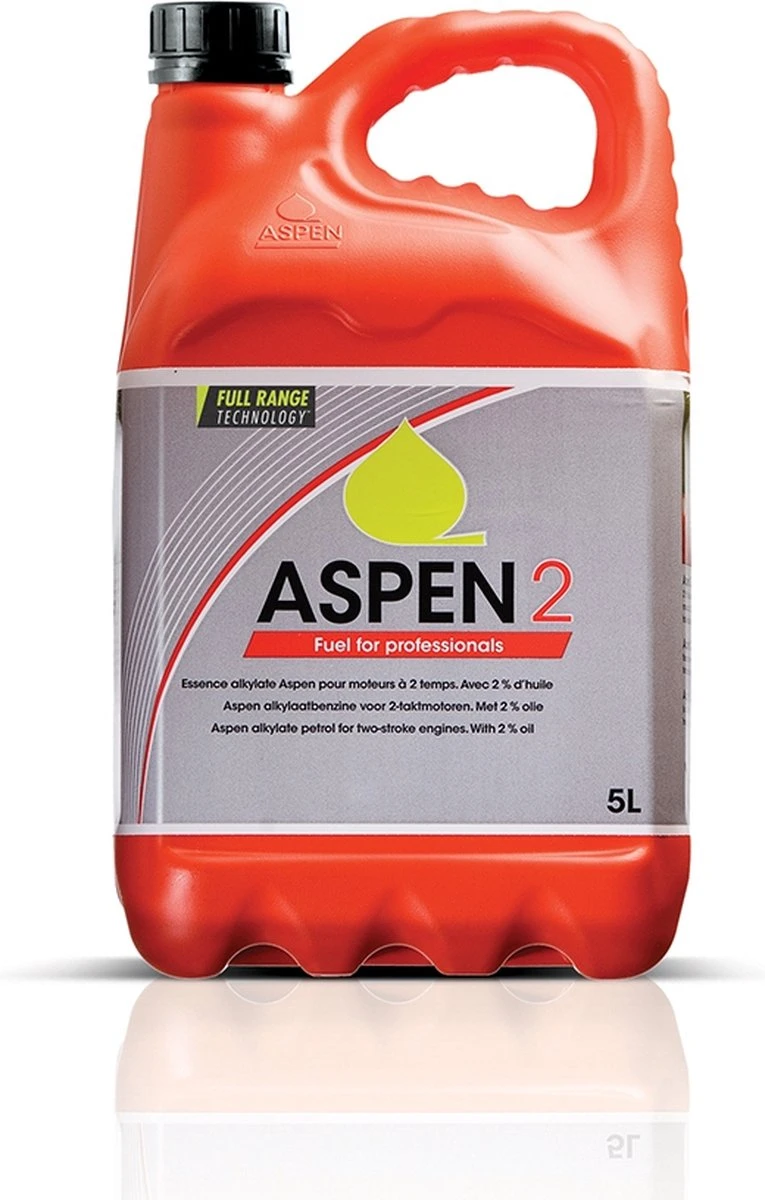 Aspen 2 FRT 5 Liter Schone Alkylaatbenzine Voor Tweetaktmotoren 4 Aspen 2 FRT 5 Liter Schone Alkylaatbenzine Voor Tweetaktmotoren - Afbeelding 4