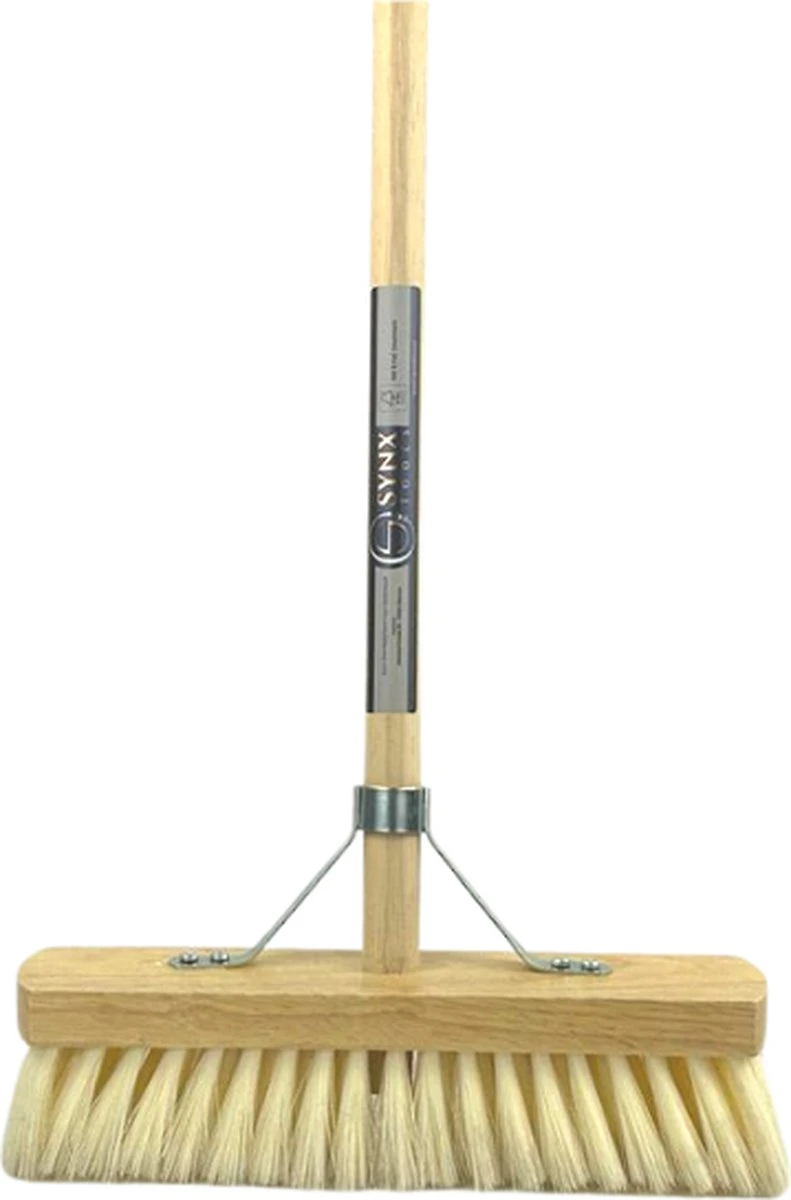 Synx Tools Binnenbezem Fibersoft - Zachte Bezems - Kamerveger - Veger / Zachte Besem - Incl. Steel 140cm - Binnen Bezem 2 Synx Tools Binnenbezem Fibersoft - Zachte Bezems - Kamerveger - Veger / Zachte Besem - Incl. Steel 140cm - Binnen Bezem - Afbeelding 2