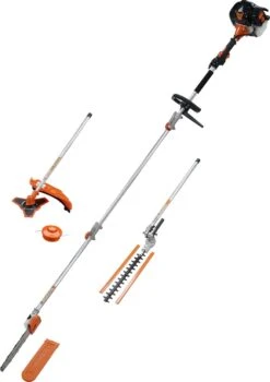 TIMBERPRO - 5-in-1 – Multitool – Benzine - Kettingzaag - Bosmaaier -Kantenmaaier - Haagschaar - Verlengstuk - 52 Cc. -Merkloos Winkel 848x1200