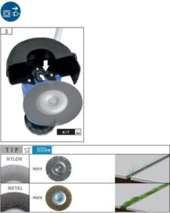 Güde Elektrische Onkruidborstel - Voegenreiniger - 400 Watt - GRF 401 14 Güde Elektrische Onkruidborstel - Voegenreiniger - 400 Watt - GRF 401 -Merkloos Winkel 956x1200 3