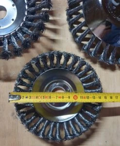 Onkruidborstel Voor Bosmaaier | 150mm /15 Cm Staalborstel Nieuw | Universele Onkruidborstel 150 Mm - Onkruidverwijderaar - Voegenborstel - Grastrimmer -Merkloos Winkel 988x1200 4